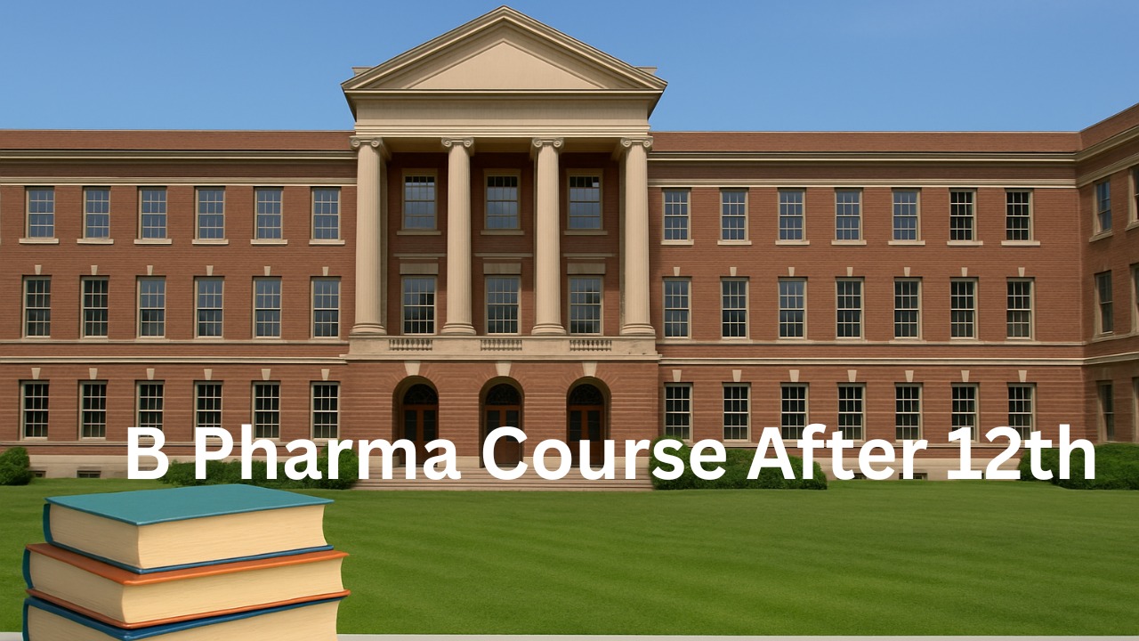 B Pharma Course After 12th